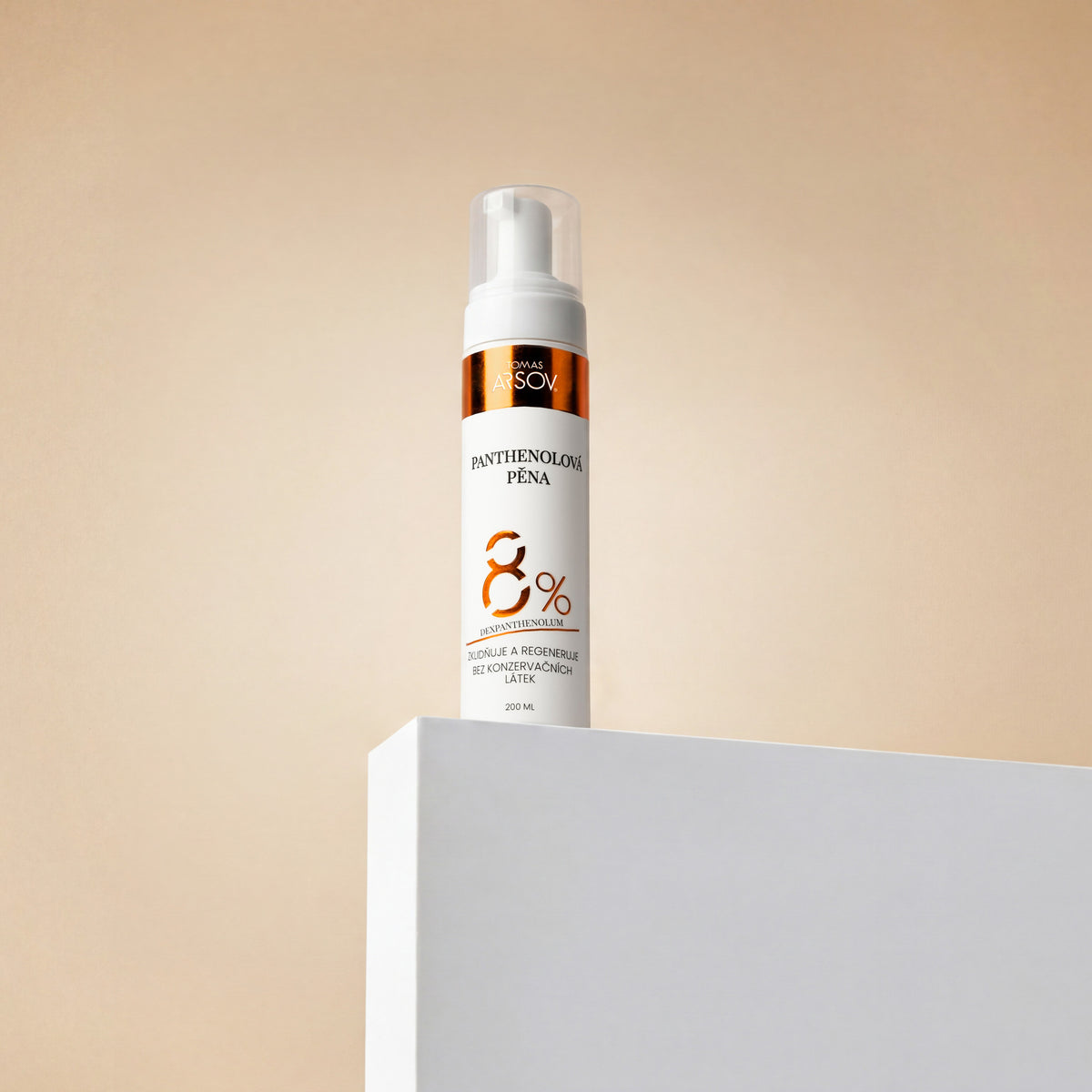 Panthenol foam