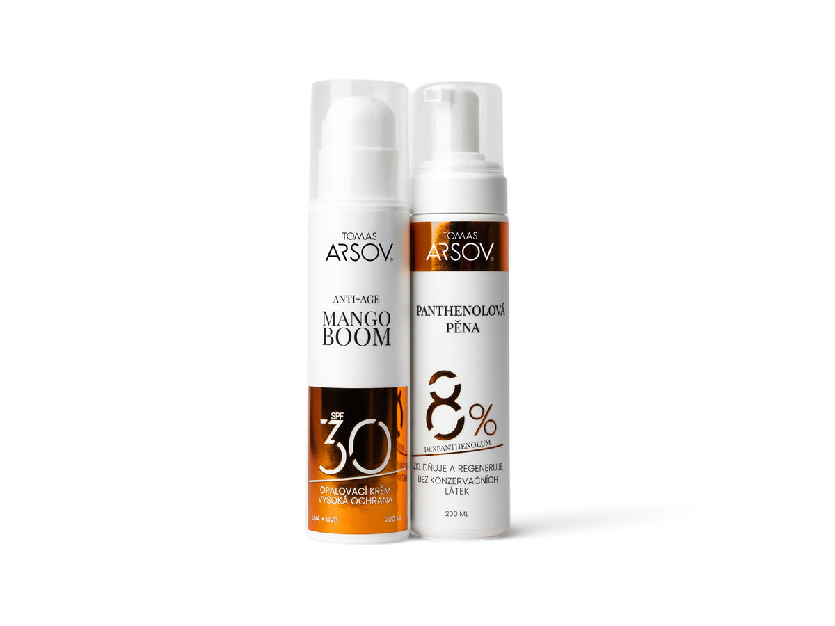 MANGO BOOM Sunscreen SPF 30 UVA + UVB and Panthenol foam