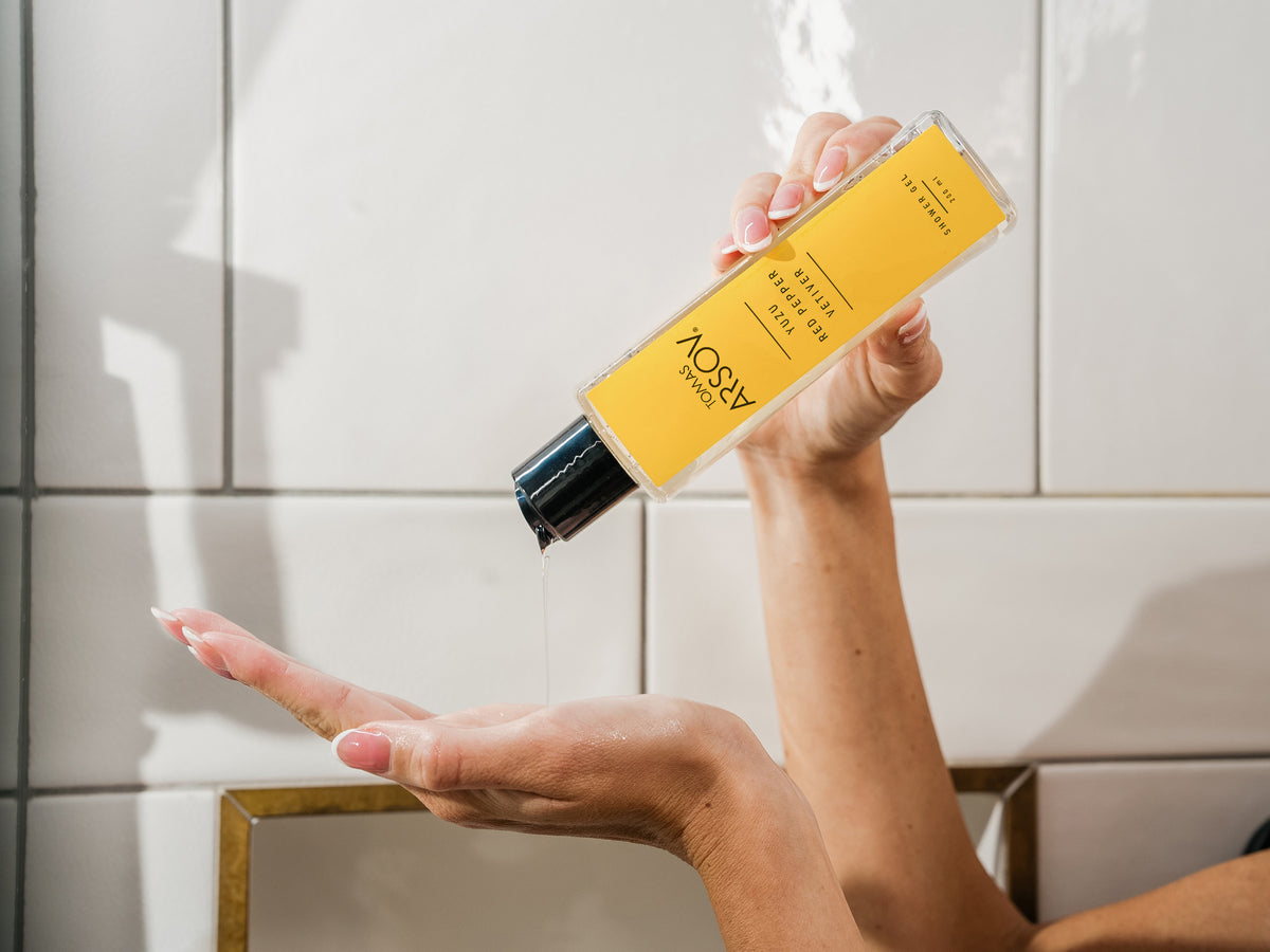 YUZU RED PEPPER VETIVER Perfume and Shower gel