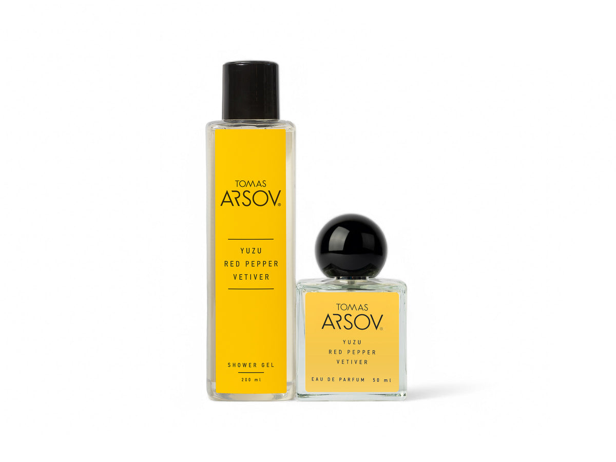 YUZU RED PEPPER VETIVER Perfume and Shower gel