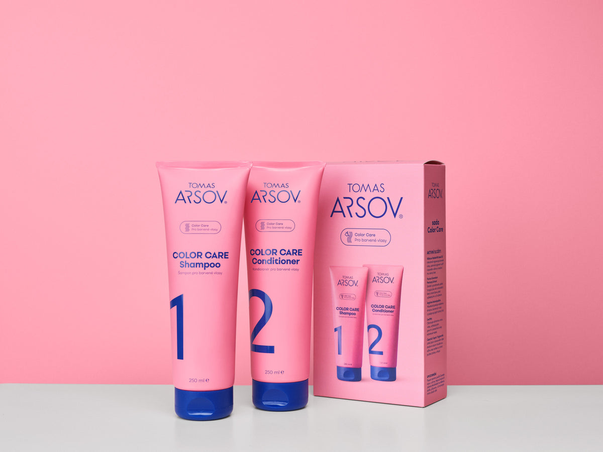 Gift-wrapped COLOR CARE Shampoo and Rinse-off conditioner