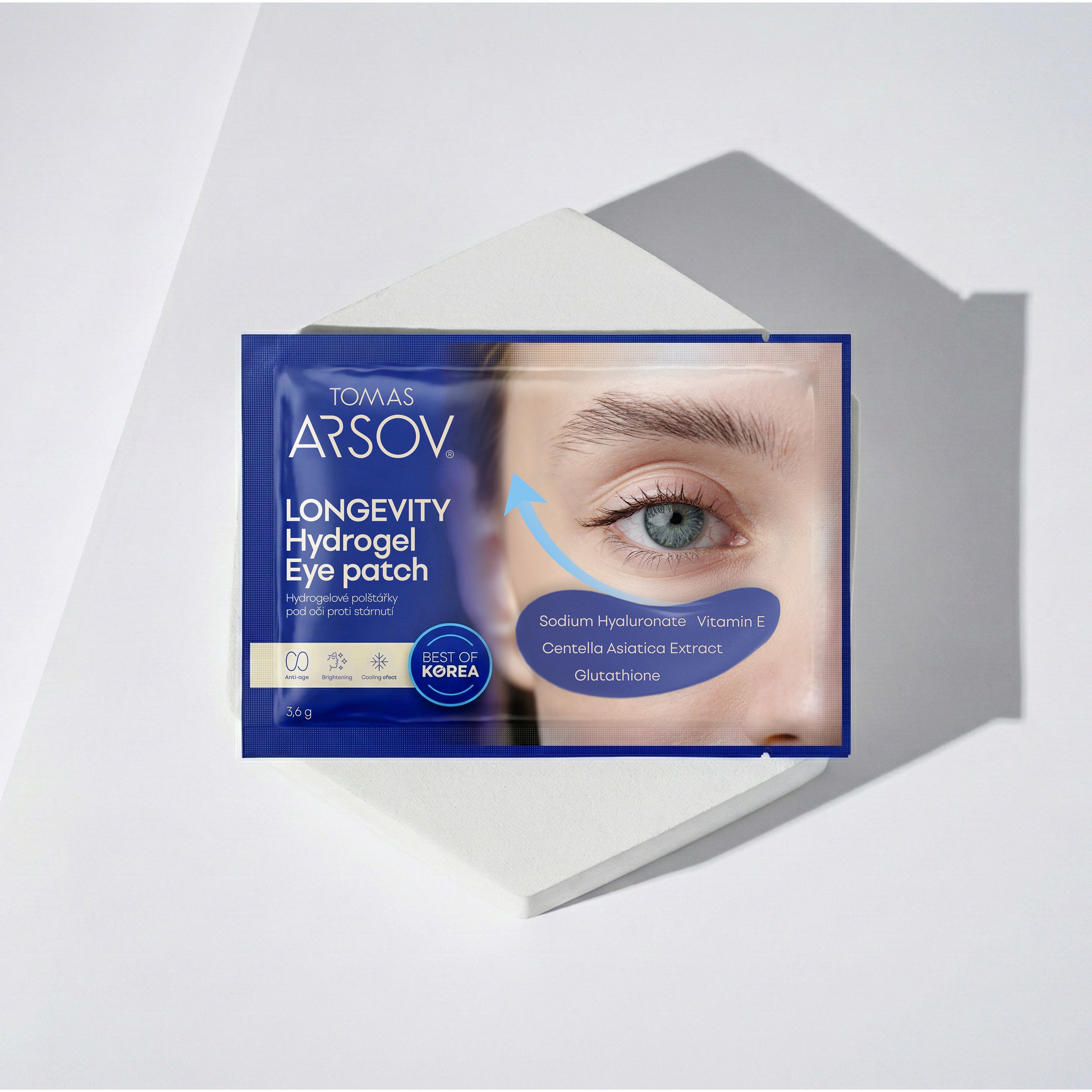 LONGEVITY Hydrogel eye patch