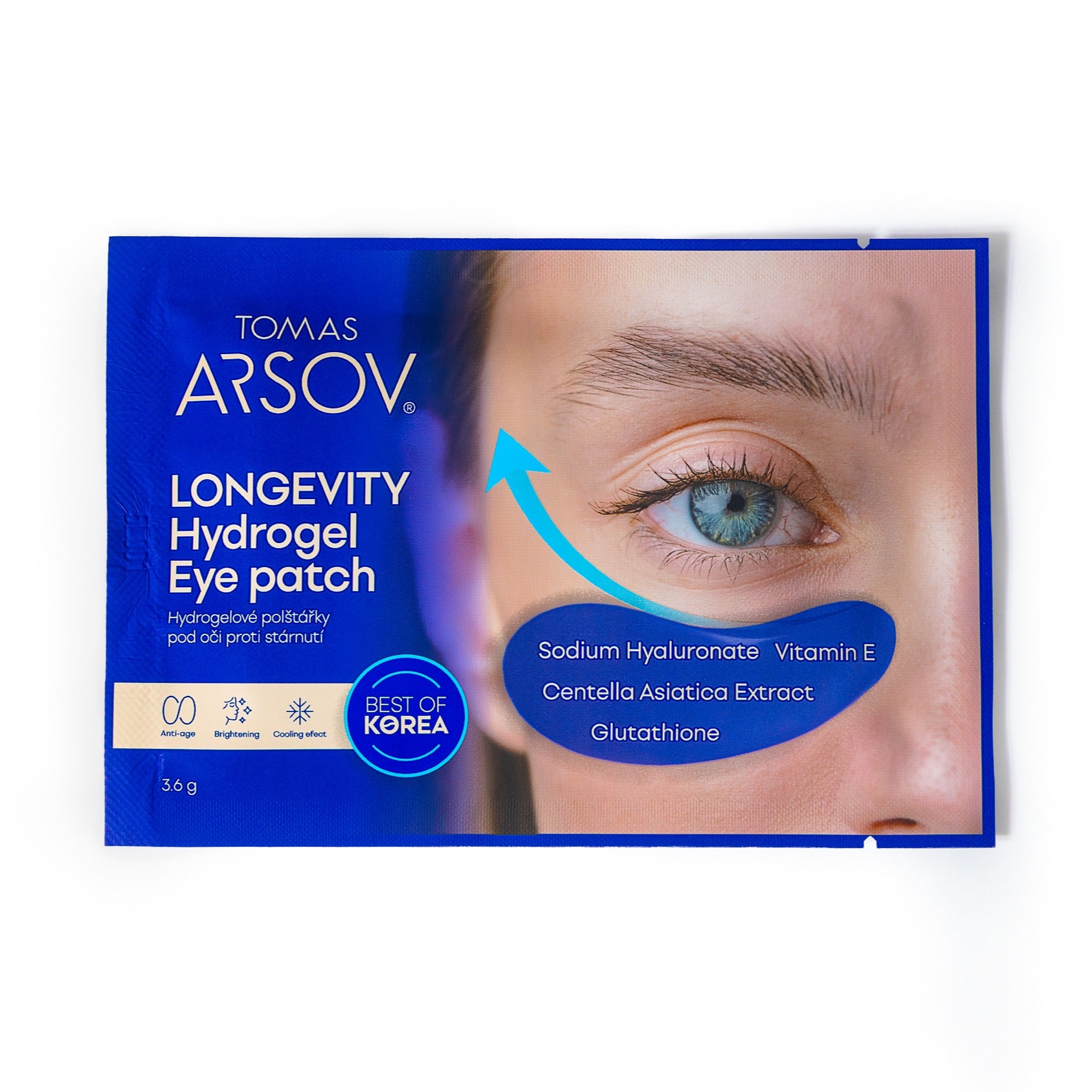 LONGEVITY Hydrogel eye patch
