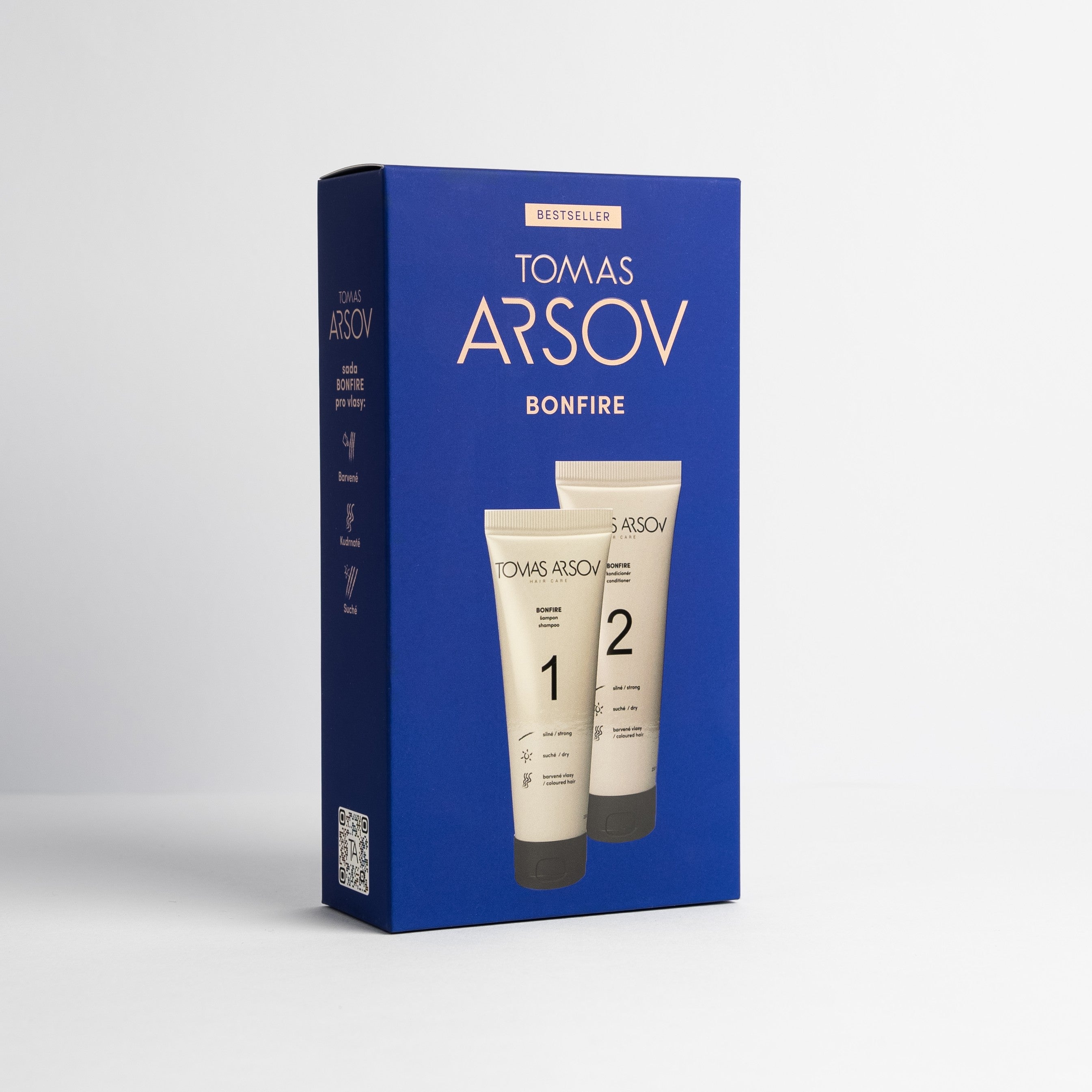 BONFIRE Shampoo and Rinse-off conditioner gift set